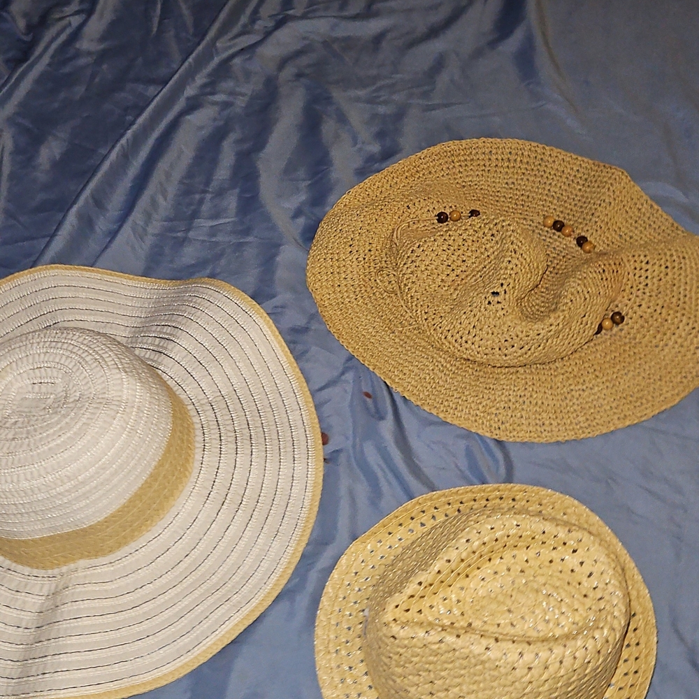 Stylish Straw and Woven Hats Set